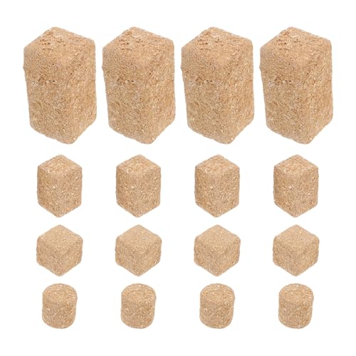 Mini foin décoratif léger en bois pour fond de figurines et maquette agricole de ferme