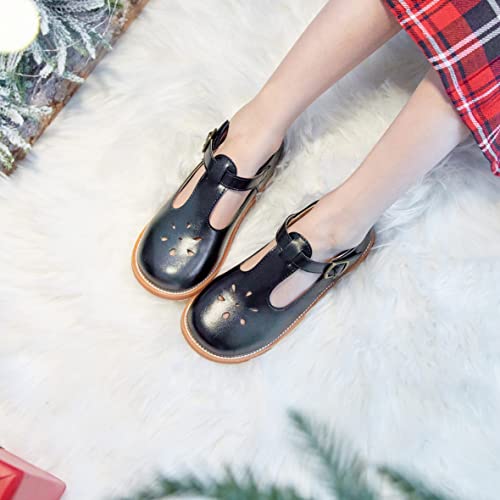 Image of Felix & Flora Toddler Little Girl Mary Jane Dress Shoes - Ballet Flats for Girl Party School Shoes