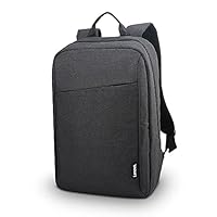 Lenovo B210 Backpack for 15.6 Inch Laptops, Lightweight and Water Repellent Rucksack– Black