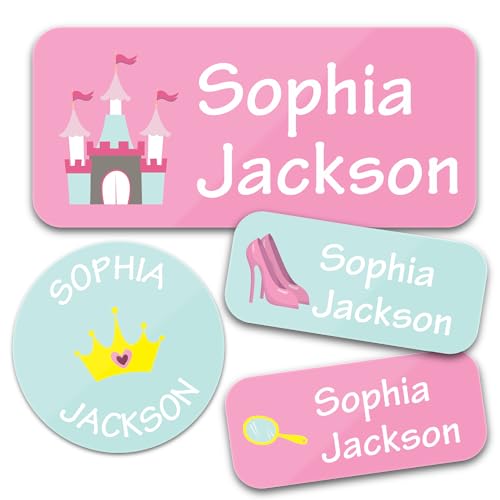 Bunny Badges Personalized Daycare Name Labels for Kids...