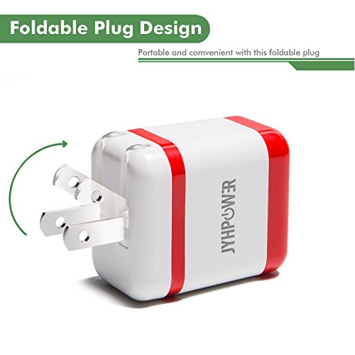 Quick Charge 3.0,JYHPower USB Wall Charger,(Fast Charger 2.0 Compatible) Travel Charger,18W Quick Charger