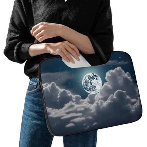Bolso portátil para laptop 17" impermeable estilo luna miniatura 2