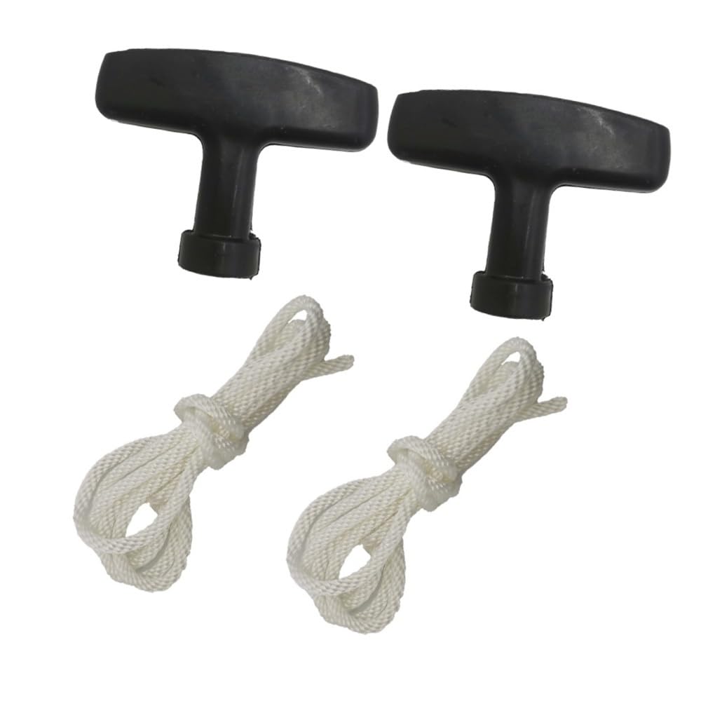 Empuñaduras de arranque de retroceso para cortacésped GX160 y GX270 en pack de 2