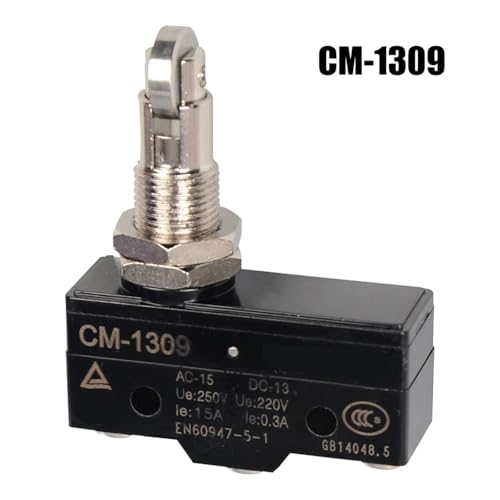 Interruptor de límite horizontal CM-1 de carrera con rodillo metálico y bloque CM-1309 2