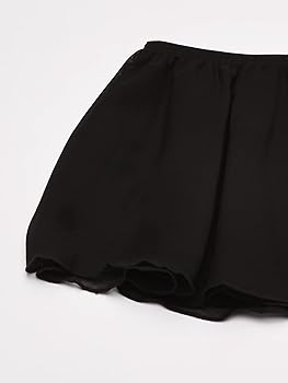 Jacques Moret Little Girls Dance Basic Wrap Skirt, Black