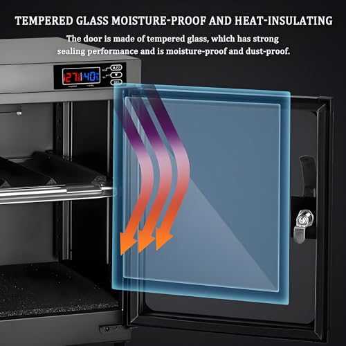 generic ドライキャビネットカメラデジタルコントロール除湿機 30l電子モイスチャーボックス B0FK42G8Y5 の商品画像 4