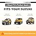 ACA 15410-63401 Premium Fuel Filter Replacement for Suzuki Samurai 1.3L 1988-2004 Suzuki SJ413 1.3L 1984-1991 Replace 15440-71500 15410-63400 GF666 G6459 MM-304900