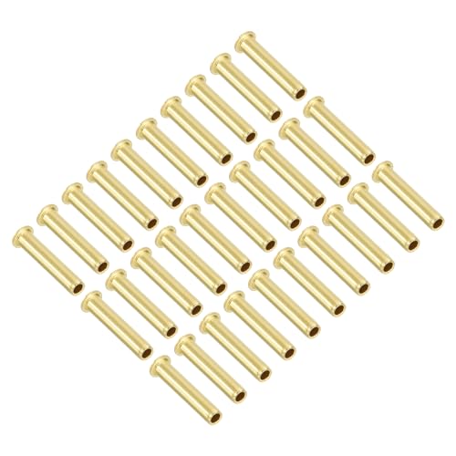 PATIKIL Brass Compression Insert for 1/8" Tube OD
