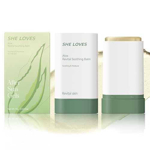 Palillo de bálsamo sólido original con aloe vera, barra de bálsamo corporal para piel seca, chafing, irritación de la piel y más. Palillo de bálsamo para cutículas