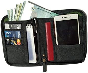Travelus Travel Passport Wallet Organizer - Provides All in One Passport Holder Case for Men & Women to Put Your Travel Documents – Passport, Boarding Pass, Credit Card, Cash, Pen & Cell Phone