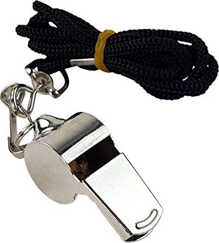 Sportx - Whistle dell'arbitro in metallo sportivo - 1 conteggio
