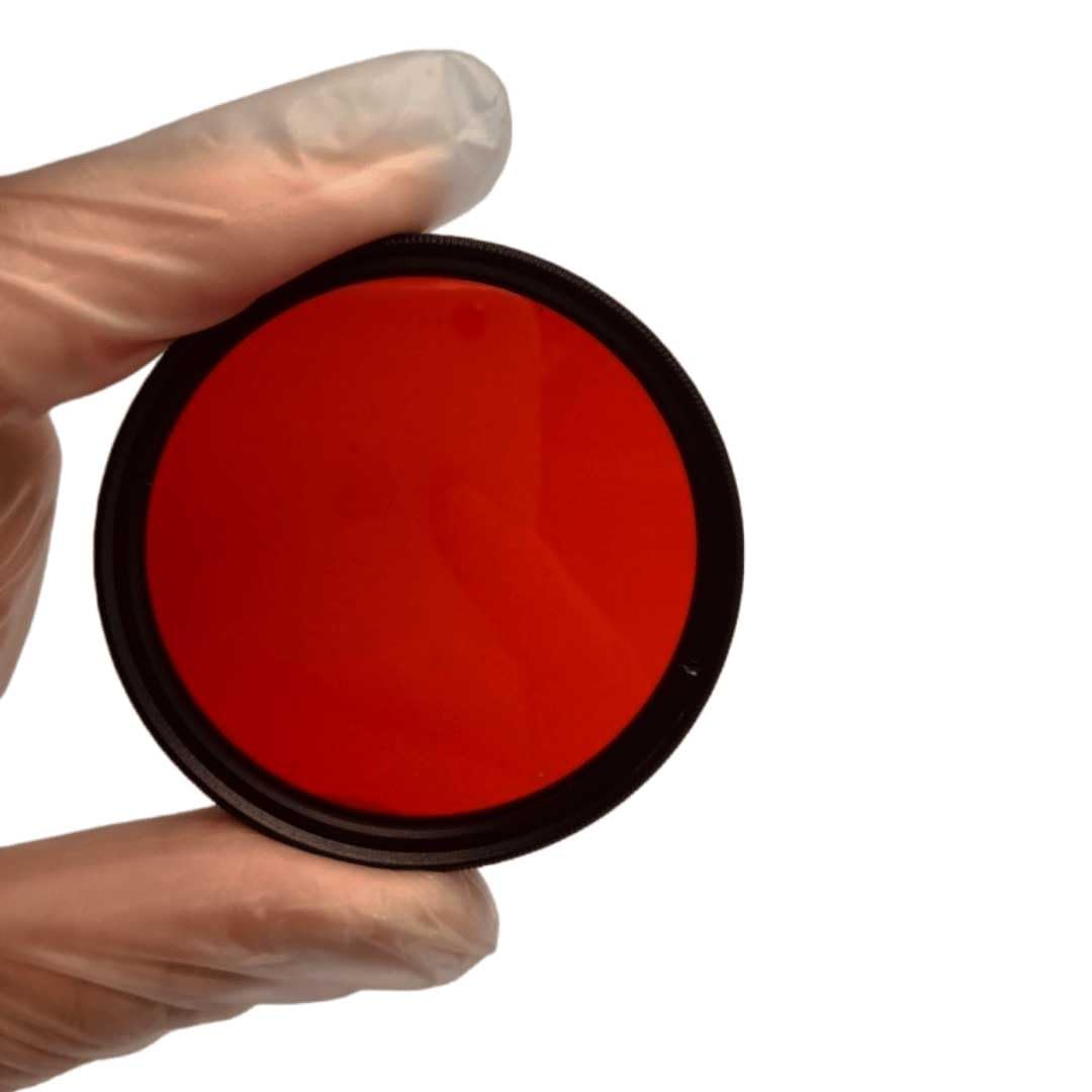 Filtr światła czerwonego do fotografii czarno-białej - Zwiększ kontrast krajobrazu za pomocą szkła optycznego - 1 szt(37mm)