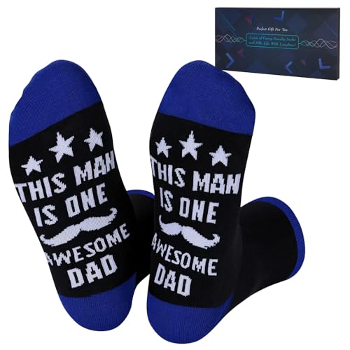 Nucinzua Fathers Day Socks Gifts For Men Dad,Socks Gifts For Teens Boys Son,Hunting Gifts