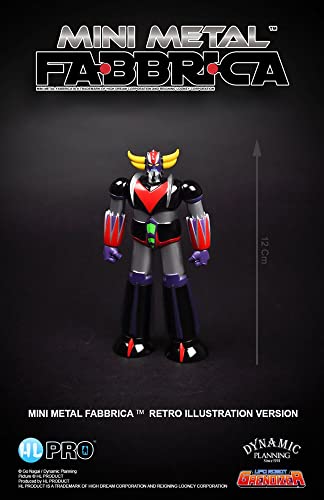 High Dream - Figurine Goldorak - Goldorak Retro Illustration Mini Metal Fabbrica 12cm - 4589504961773