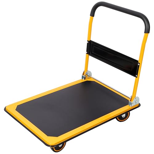 Carretilla plegable resistente con capacidad de 660 lbs miniatura 1