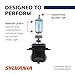 SYLVANIA - 9006ST.BP2 - 9006 SilverStar - High Performance Halogen Headlight Bulb, High Beam, Low Beam and Fog Replacement Bulb, Brighter Downroad with Whiter Light (Contains 2 Bulbs)