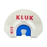KLUK Custom Calls Damn Yankee Turkey Mouth Call – Ghost Cut 3-Reed Diaphragm for Soft Turkey Vocalizations, Realistic Kees & Yelps (Medium Stretch)