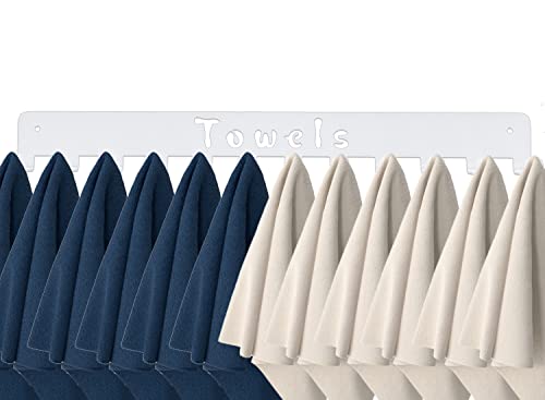 Towel Rack Holder for Wall Mount Γ’β¬β Space Saving and Easy to Install Towel Holder Hooks - Towel Holder The Perfect Addition to Your Bathroom,Kichen Home Decor(Silver) Towel Rack Holder for Wall Mount Γ’β¬β Space Saving and Easy to Install Towel Holder Hooks - Towel Holder The Perfect Addition to Your Bathroom,Kichen Home Decor(Silver)