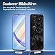NEW’C 3 Stück für Samsung Galaxy A34 5G für Panzerglas, Frei von Kratzern, 9H Härte, HD Displayschutzfolie, 0.33mm Ultra-klar, Ultrabeständig