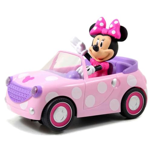 Voiture Radio-Commandée Minnie Disney Jada Roadster rose télécommandé - 2