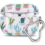 Airpods Pro Case, Olytop Cute Cactus Airpods Pro Protective Case Cover Printed Hard Skin Women Girl...