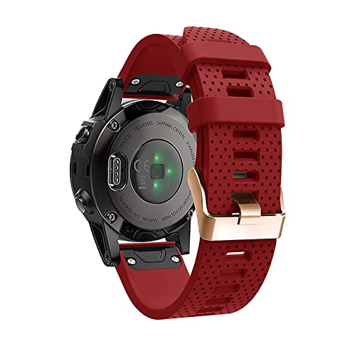 Correa de reloj 20mm Garmin Fenix 6S silicona quick release Fenix 5S Plus