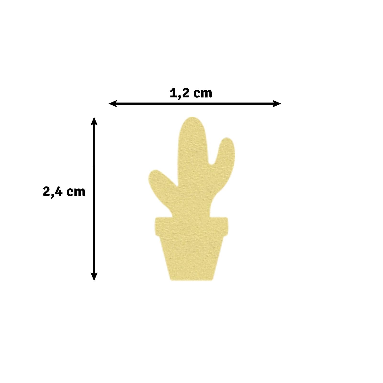Vaessen Creative Perforatrice Decorativa Cactus di 2,44 x 1,3 cm - Accessori per Fai da Te, Scrapbooking e Biglietti - Fustella per Biglietti, Album Foto e Journaling