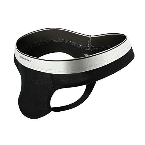 MuscleMate Hot Men's Thong Underwear, Men's Butt-Flaunting Thong G-String Underwear, No Visible Lines.