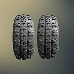 AutoSteelix-21x7-10-ATV-Tires-4PR-All-Terrain-21x7-10-TL-ATV-UTV-Trail-Sand-Mud-Off-Road-Tires-Pack-of-2-Tubeless