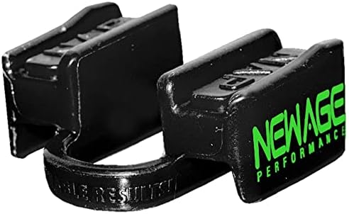 6DS Sports and Fitness Weight-Lifting Mouthpiece - Lower Jaw - No-Contact - Includes Case - Black