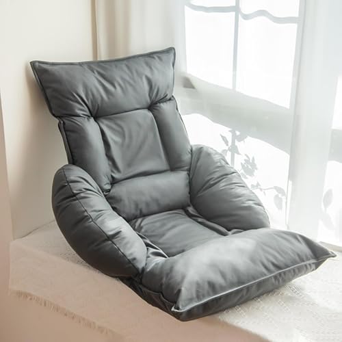 Sofá plegable de suelo para balcón y dormitorio con respaldo ajustable de 5 posiciones 3
