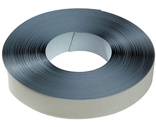 Barre magnétique murale adhésive blanc 0,6mm x 20mm x 10m