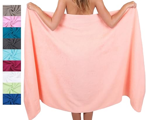 Betz Asciugamano da bagno XXL PALERMO 100% cotone - asciugamano da sauna per uomo e donna 100x200 cm...