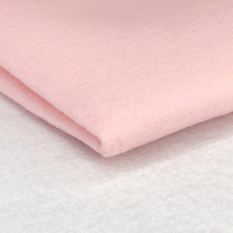 Acrylic Felt Fabric by the Metre - 60" (150cm) Extra Wide, 1mm Thick - Continuous Length Soft Crafting for Sewing, Applique, Decorations & Upholstery - Discount Fabrics LTD(Pastel Pink,5) โ image 1