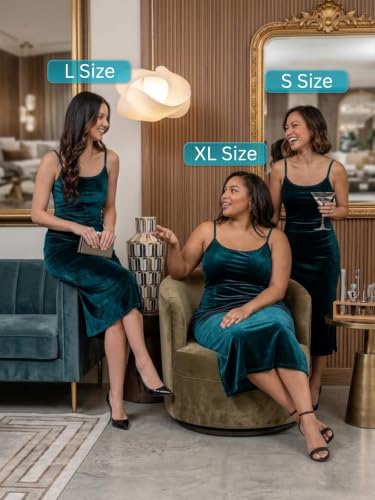 Image of Leriya Fashion Velvet Western Dress for Women | Blue Stylish Square Neck One Piece Dress for Women Short & Long | Casual Summer Bodycon Dresses for Beach & Stylish Party Outifits