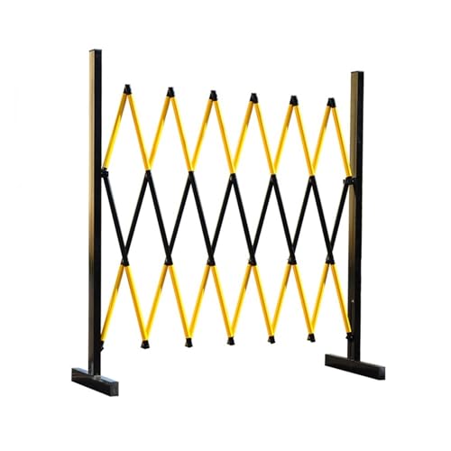 Barrière de sécurité industrielle pliable pour bloquer l'accès aux zones de danger