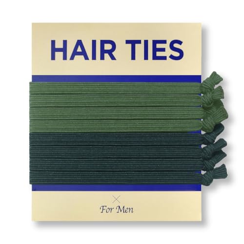 HAVHAF Knotted Mens Hair Ties