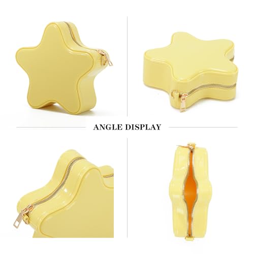 Oweisong Mini Star Fun Purses for Women Unique Novelty Crossbody Shoulder Bag Cute Leather Handbag Messenger Bag Chic Wallet3