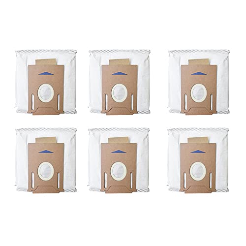 FFyan 6 pièces,Sac anti-poussière haute capacité pour aspirateur Robot ,compatible avec ECOVACS DEEBOT OZMO T8 T8 AIVI, DX93 DDX96 T9/N8Pro T8MAX T8Power Cover