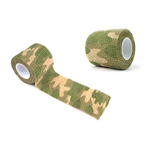 KOMBIUDA 12 Unidades Bandagem Elástica Autoadesiva Bandagem De Pulso Bandagem Elástica De Camuflagem