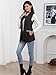 IDEALSANXUN Wool Long Vest for Women Sleeveless Blazer 2025 Fall Winter Jackets Trendy Open Front Cardigan Trench Coat Outerwear, Black, XXL