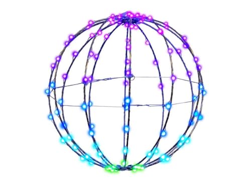 Holiday Bright Lights Living Accents Christmas Silver Iron 12 in.