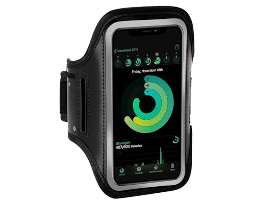 Brassard Samsung A35 5G avec fenêtre tactile étanche pour course à pied