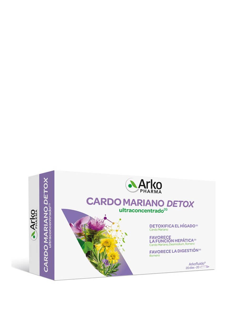 Arkofluido Cardo Mariano Detox 20 Amp