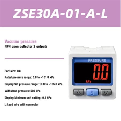ZSE30A-01-NL capteur de pression et pressostat numérique - 2