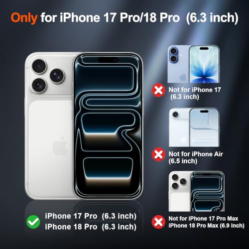 SUPFINE Magnetic Case for iPhone 18 Pro/17 Pro (Black) - image 2