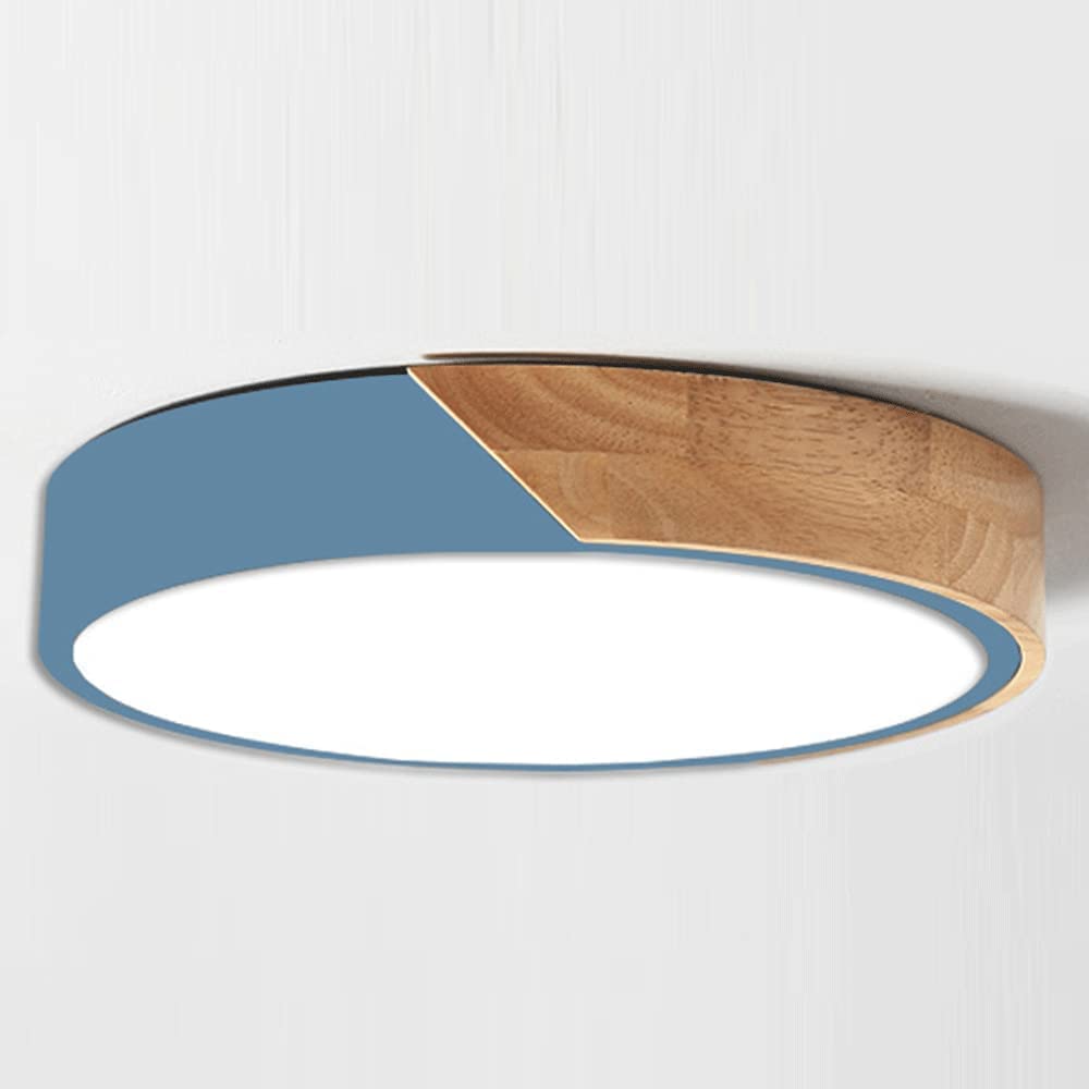Luz LED De Techo Con Atenuación De 3 Tonos Luz De Techo Fácil De Instalar Cerca Del Techo Lámpara De Techo Redonda Con Personalidad Creativa Iluminación De Techo Con Pantalla Acrílica