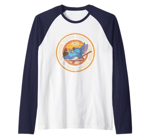T-shirt Stitch Good Times & Tan Lines pour les vacances d'été