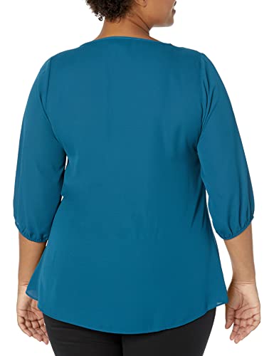 City Chic Women's Apparel Women's Avenue Plus Size Top Sexy Fling E/S - Image 3