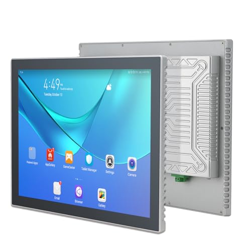 Image of 17 inch Touchscreen Monitor,Ratio 4:3 Wall Mounted Industrial Touch Screen Tablet with HD-MI Out,WiFi & BT,Build-in Speakers & VESA,Android 14 RAM 8G & ROM 128G Suitable for POS,Kitchen